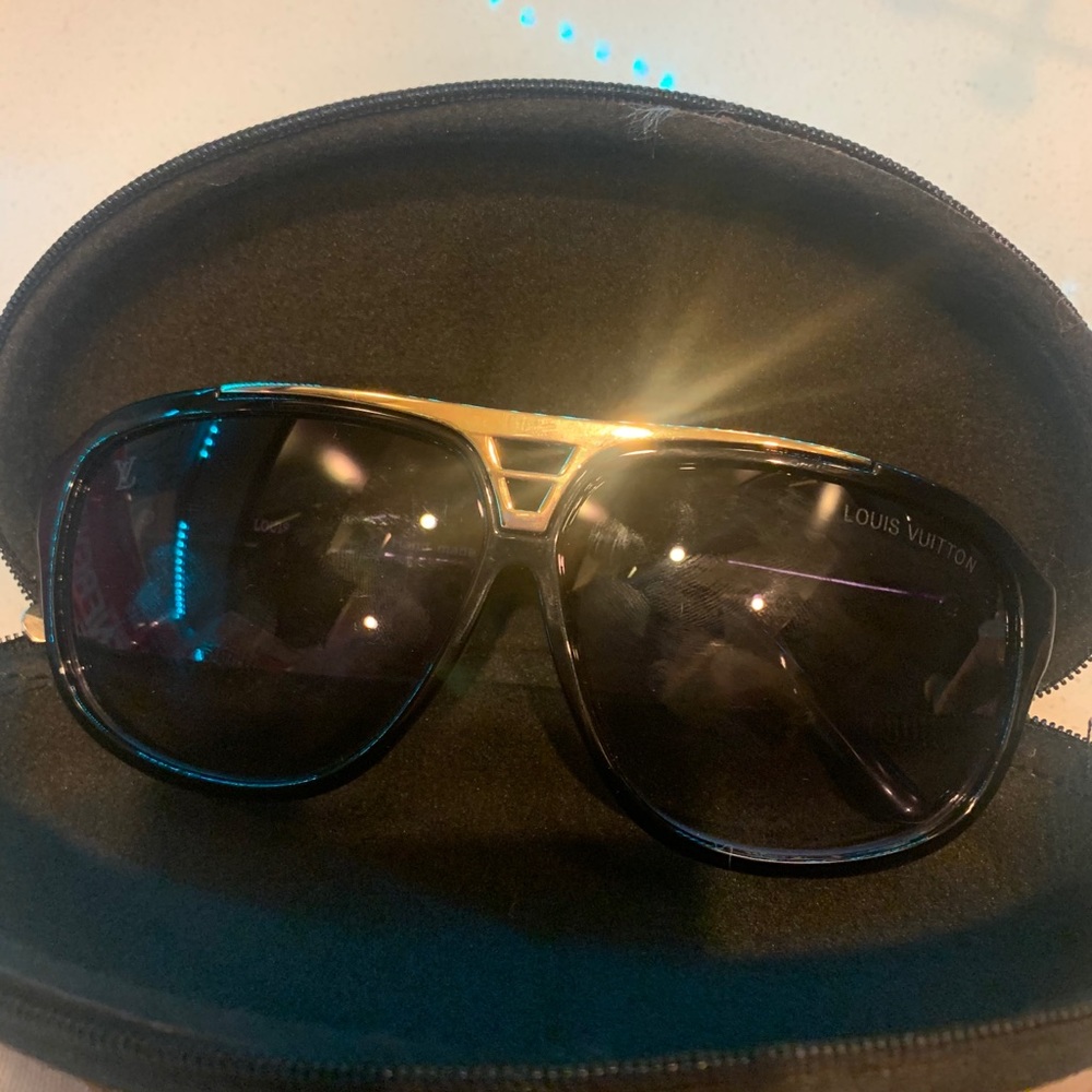 Louis Vuitton glasses with case